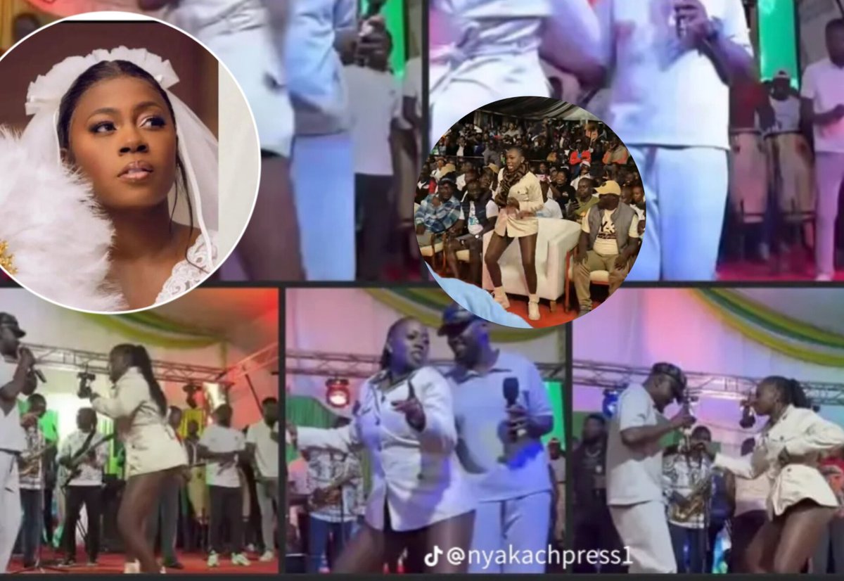 iamennoh's tweet photo. Akothee shocks Homabay after pulling up to a high-profile political event dressed almost h@lf-naked 😳👇🏼 https://t.co/ra65zGLM63