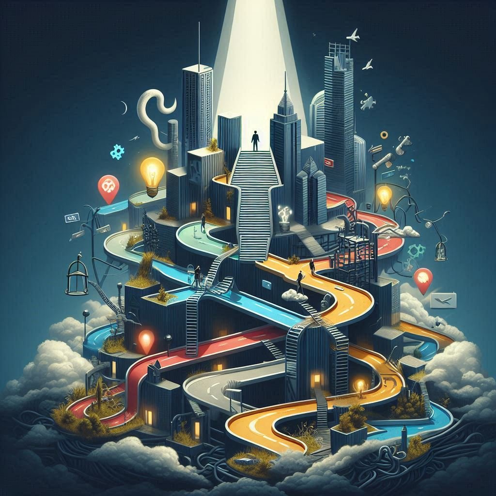 There are multiple pathways to your career goals, but sometimes we get locked into thinking there's only one and when it doesnt work out, its devastating. 

Be open to seeing all pathways

#Careers #Career #Pathway #OpenMind