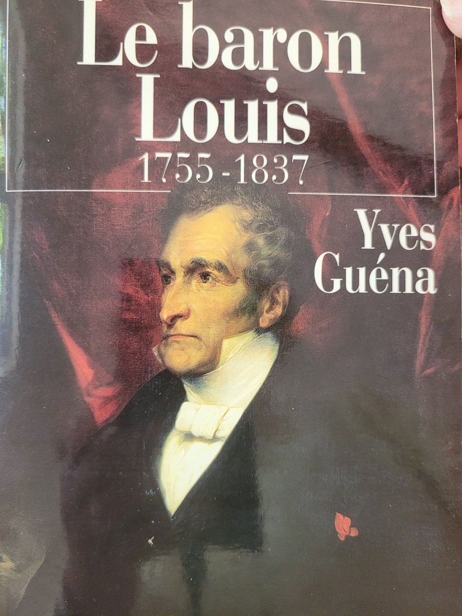 En ces temps  de budget difficile,  un livre à lire: comment financer la guerre ? Comment éponger la dette de l'État,  (celle laissée par l'Empire àl'époque) ? Comment développer l'industrie française ? Quels impôts augmenter ? Une figure oubliée, celle du Baron Louis.