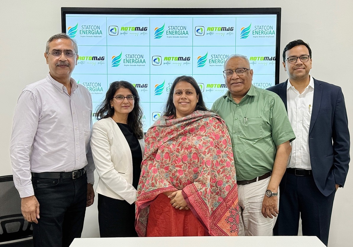 pvmagazineindia's tweet photo. Statcon Energiaa secures investment from Rotomag Enertec : Statcon Energiaa has secured an investment from Rotomag Enertec to scale its indigenously developed solutions and accelerate global growth. Rotomag… https://t.co/LZnAIYl4U9 #SolarEnergy #IndiaSolar #RenewableIndia https://t.co/JY7fay9d93