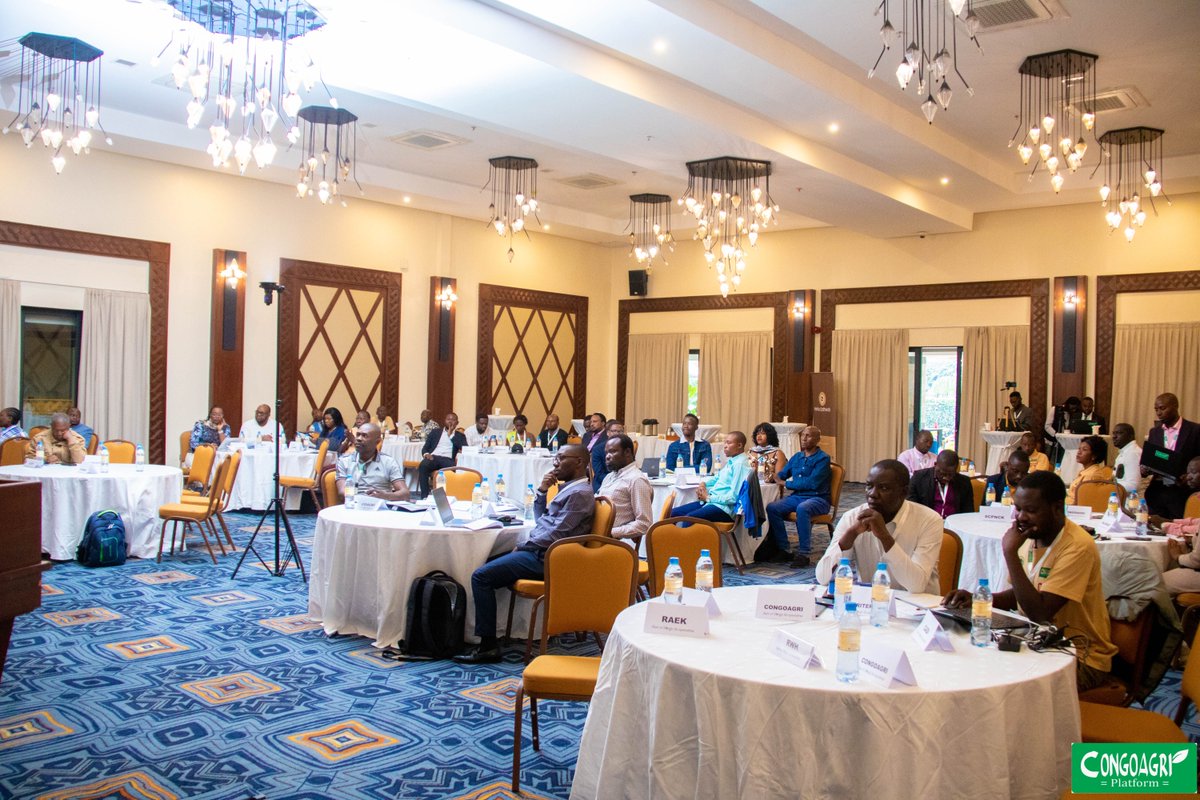 Congoagri1's tweet photo. 📊🌍 Danny Mumbere (Congoagri Platform) dévoile à #BestOfCongoCooperatives2025 les résultats d’une enquête sur la conformité des coopératives du Nord &amp; Sud-Kivu à la réglementation UE contre la déforestation.
#CaféCongolais #Durabilité https://t.co/knxzK1MA54