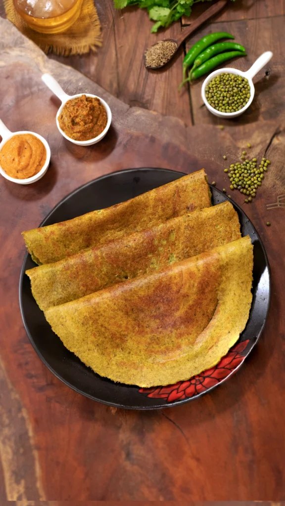 VentunoCooking's tweet photo. Green Gram Dosa — High Protein Breakfast

Soft, crisp dosas made from green gram are light and packed with protein — a great choice for weight loss and energy. Easy to make and perfect for a healthy morning. 

👉 Read the full recipe: https://t.co/KfEyQygI2G https://t.co/gNzxZZ2Exv