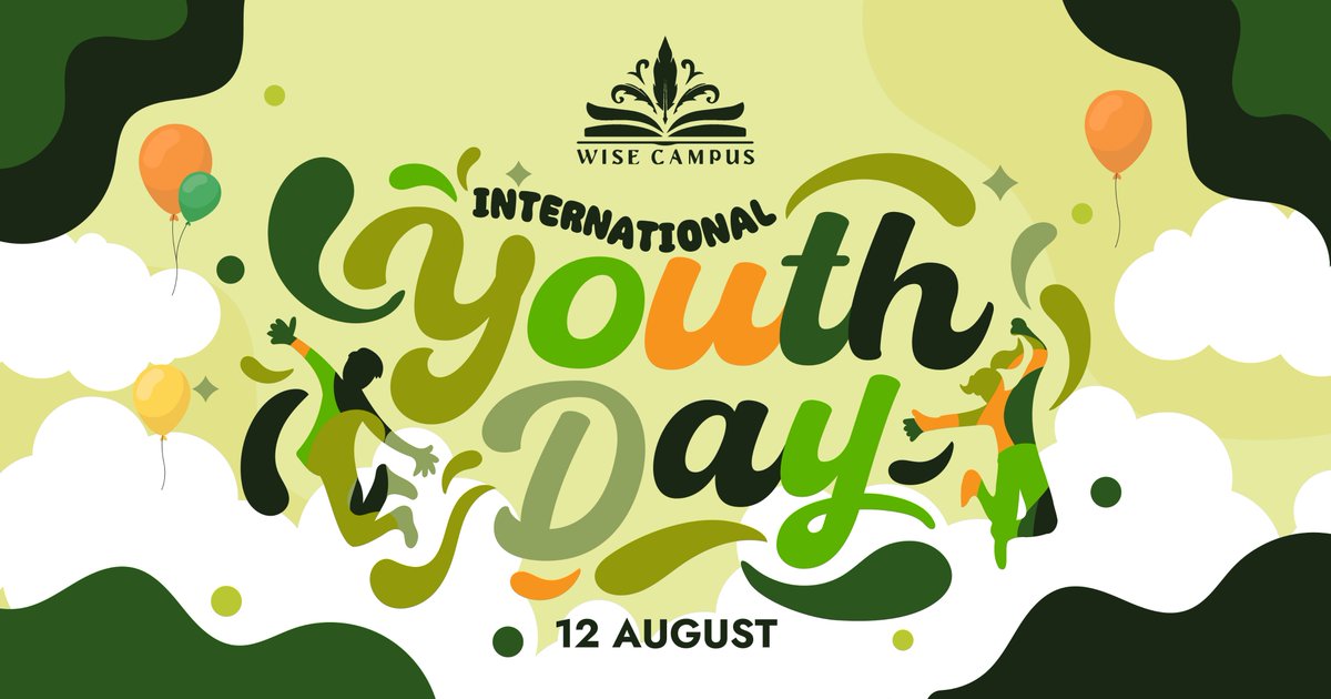 wisecampusuk's tweet photo. From small voices to big change — youth are shaping the future every day. 

Aug 12 is a reminder: empowered youth = a sustainable world.

Speak. Create. Lead.
Happy International Youth Day!

#YouthVoices #InternationalYouthDay #ChangeMakers #WiseCampus https://t.co/eS5l676LI4