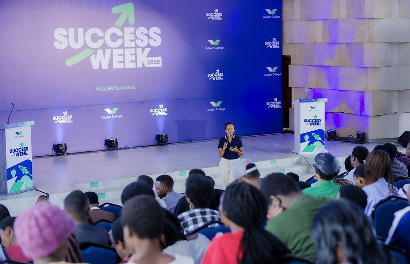 I had the joy of engaging  with over 400 brilliant minds on goal-setting, emotional intelligence, and personality management. 

The energy, curiosity, and commitment these students display gave me hope for our future workforce. 💪🏾

<a href="/Kepler_College/">Kepler College</a> you are doing a fantastic work!