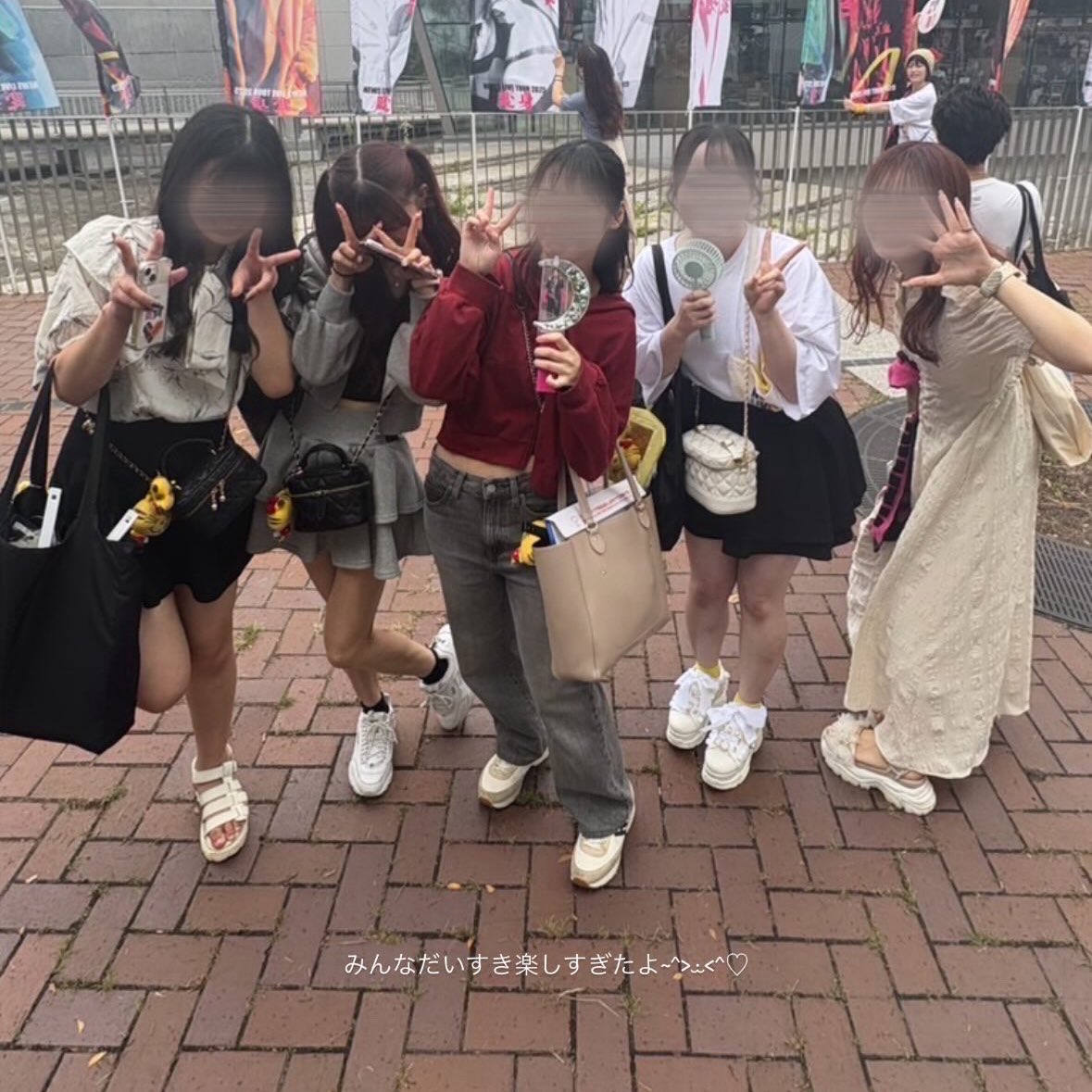 会ってくれたみんなありがとう~^> ·̫ <^♡
2日間楽しすぎた❣️にゅーすだいすき❣️
 #NEWSLIVETOUR2025変身