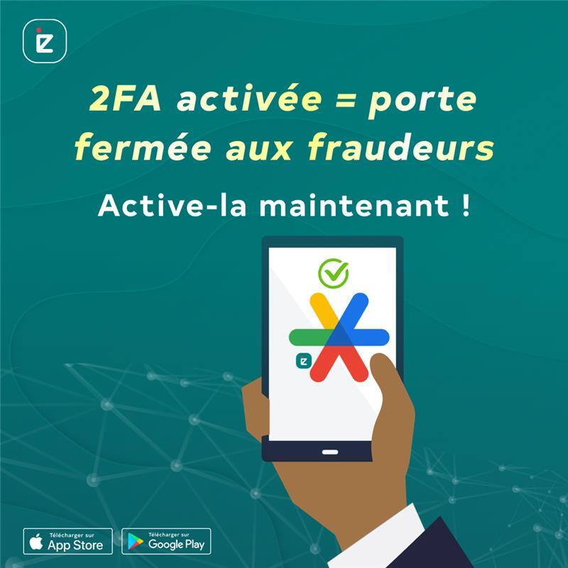 ⚠️ Les arnaqueurs n’attendent pas… pourquoi toi ?
 
Active la 2FA maintenant et ferme-leur la porte 🔒
 
Protéger ton compte, c’est protéger ton argent.