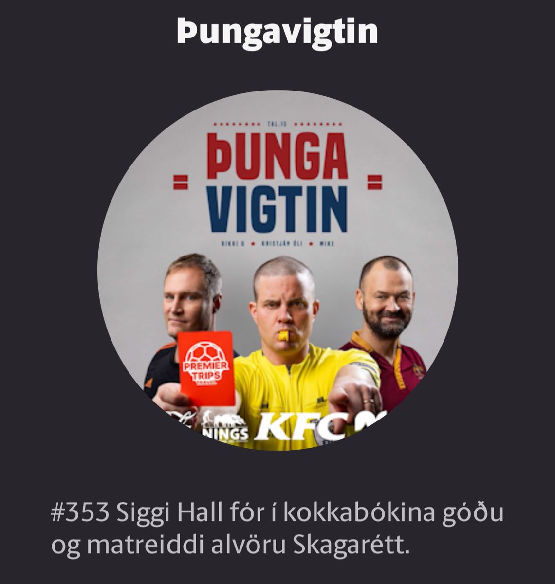 Þreyttur þriðjudagur?

Þungavigtin léttir lundina. 🎙️

Drop á þungavigtin.is