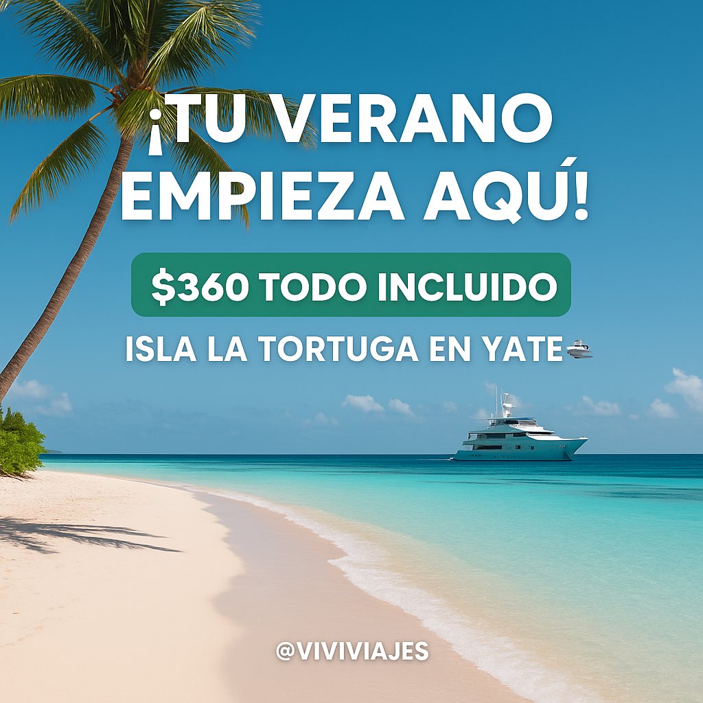 viviviajes's tweet photo. ¿Cuál es ese rincón escondido que solo tú conoces y recomiendas visitar?   ¡Déjalo en los comentarios! 
#Verano2025 #Viajero #Islalatortuga https://t.co/Xapq4kKKbN