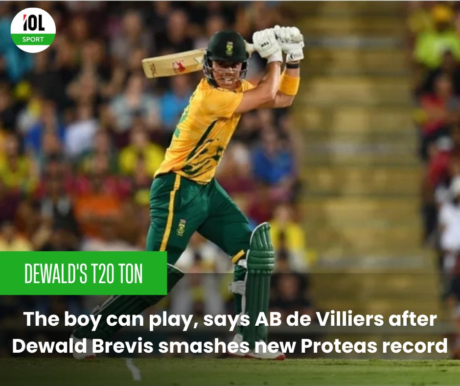 Proteas legend AB de Villiers has led the plaudits after Dewald Brevis blasted the highest score by a South African in T20 internationals in Darwin on Tuesday.
#sport #cricket #DewaldBrevis #ABdeVilliers #T20 #Proteas
Read on tinyurl.com/yfv962nj