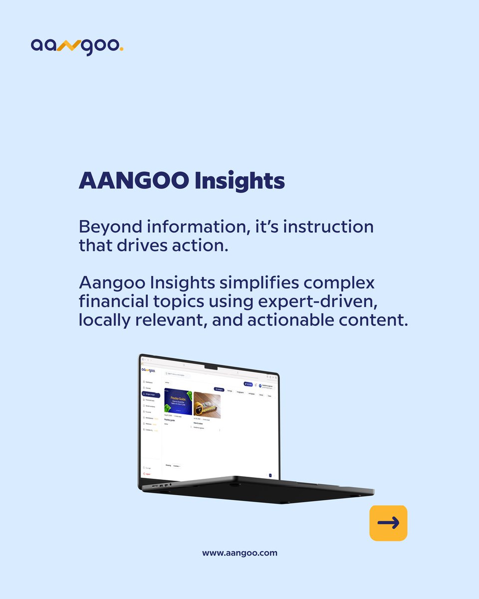 aangoofinance's tweet photo. Your financial life; clear, simple, and built around YOU.

With Aangoo, you’re not just learning about money, you’re learning your money. Every feature is designed to guide you, grow with you, and fit your unique goals.

1/🧵 https://t.co/cb6q1sEYlC