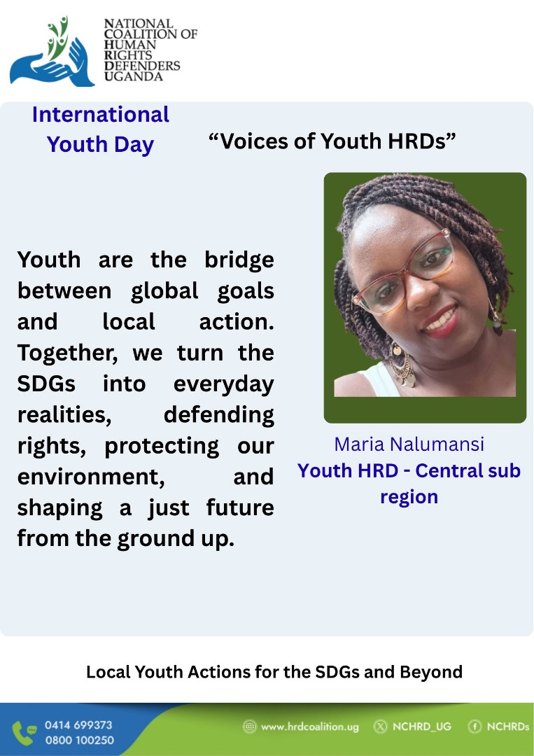 #HappyInternationalYouthDay2025

Youth are the heartbeat of change. Bold, resilient &amp; unstoppable.
At R4HUganda, we celebrate young people leading the fight for #ClimateJustice, #GenderEquality &amp; #HumanRights

Your voice is power. Your action is transformation. 
#TheFutureisNow.