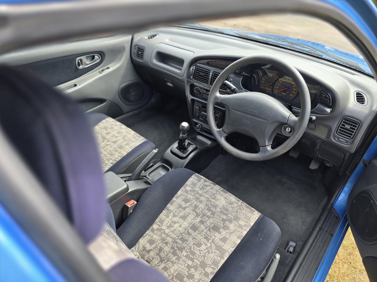 joncoupland's tweet photo. For Sale:

2004 Proton Satria 1.5 LXI

42,000 miles - 12 Month MOT

If you know what I do ... We've turned it from drab to fab

Great little thing, fast hot hatch (no its not the GTI)

£1500 - Boston, Lincolnshire https://t.co/J8tH4AHD90