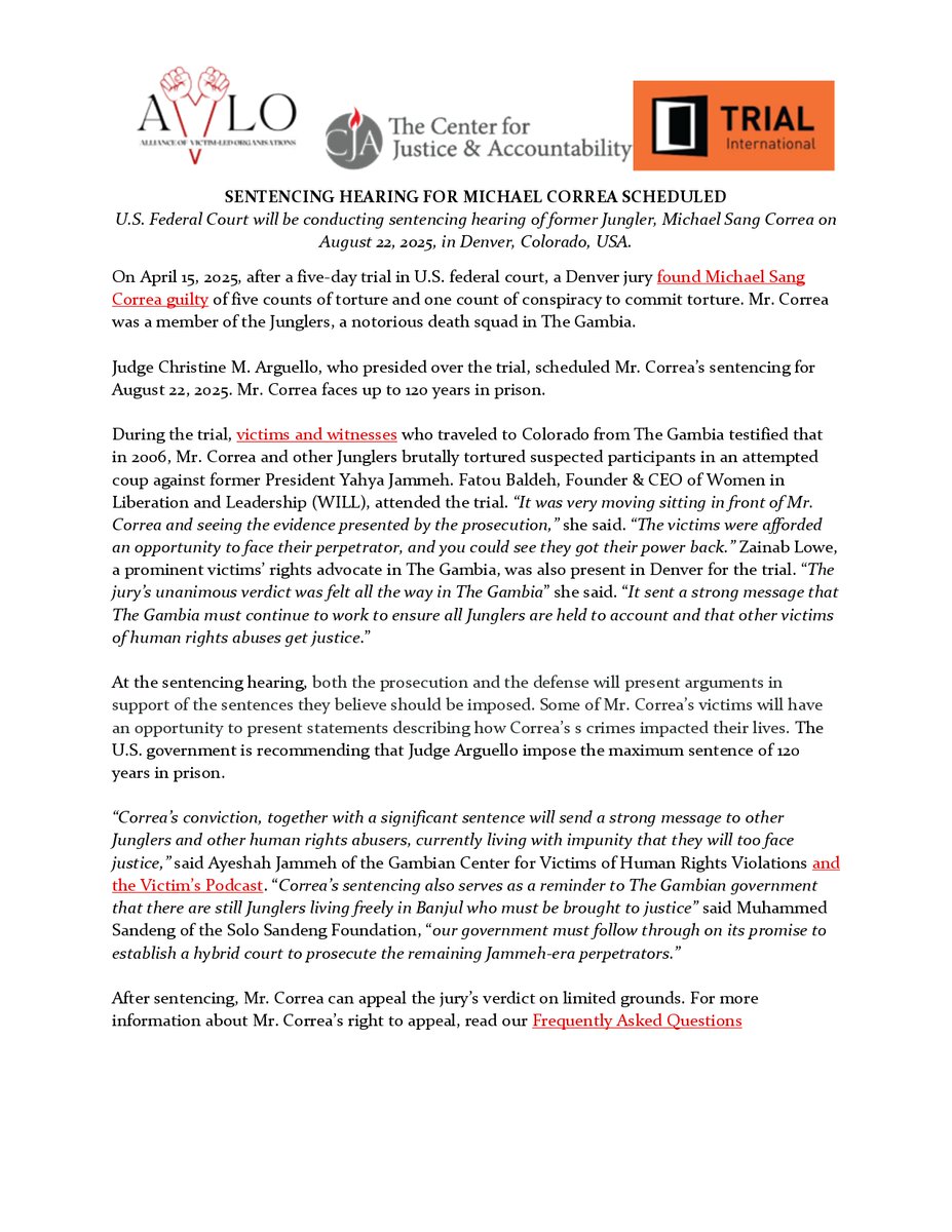 Alliance of Victim-Led Organisations tweet media