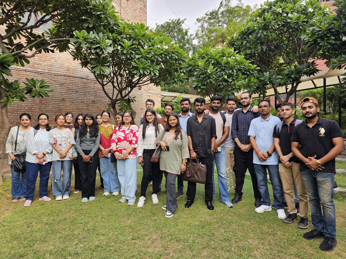 Students of New Media Communications explored the IIMC campus, visiting the Audio Studio, TV Studio, Mahatma Gandhi Manch, Mini Auditorium, the Library &amp; Knowledge Resource Centre. They learned about radio, podcasting &amp; video production from in-charges &amp; operators.