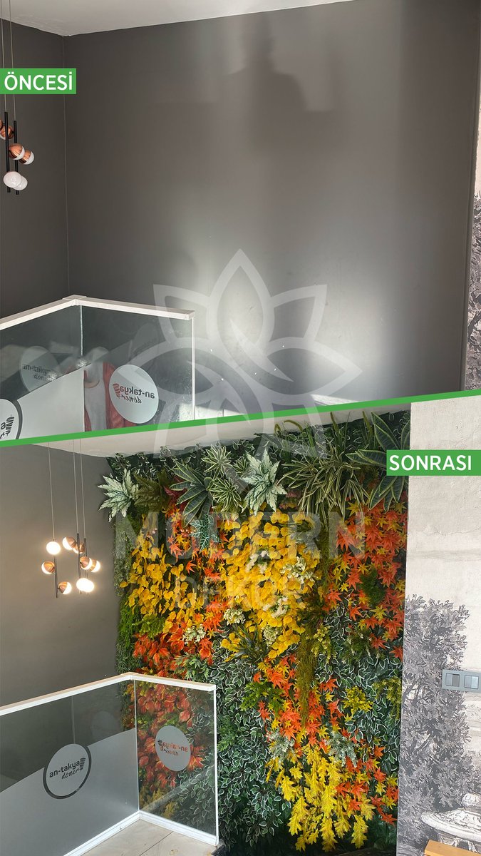 Profesyonel ekibimizle konseptinize ve alanınıza özel tasarımlar hazırlıyor, sanatımızı işliyoruz!

instagram.com/moderndekorart 
moderndekor.com.tr

#verticalgarden #dikeybahçe #yapaygül #yapayçiçek #yapaybitki