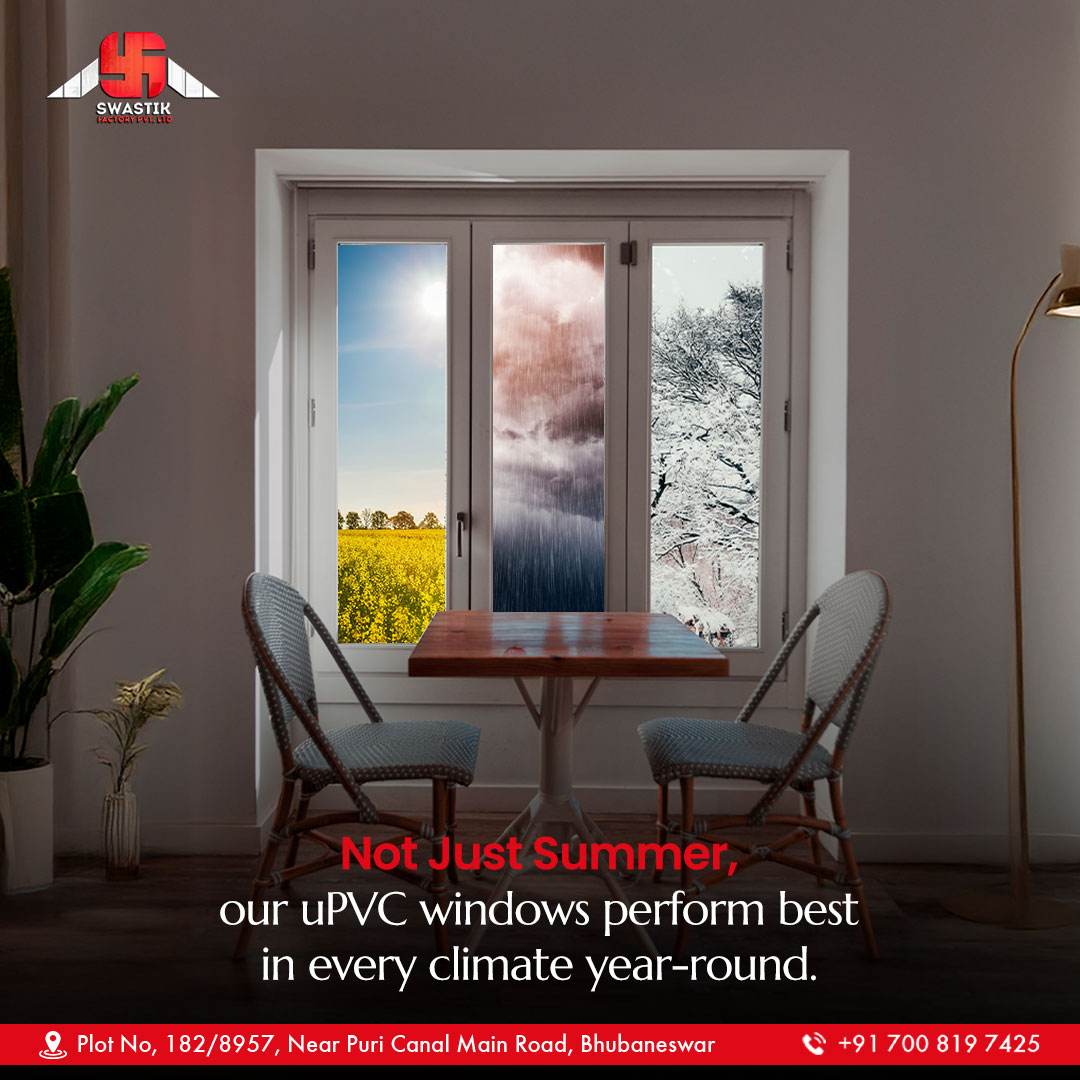 swastikfactory's tweet image. 🌦️❄️☀️ One Window. Every Weather.
No matter the season — Swastik uPVC Windows are built to handle it all.

📍 Plot No. 182/8957, Near Puri Canal Main Road, Bhubaneswar
📞 +91 700 819 7425

#SwastikUPVC #AllSeasonWindows #WeatherProofWindows #SmartLiving #BhubaneswarHomes
