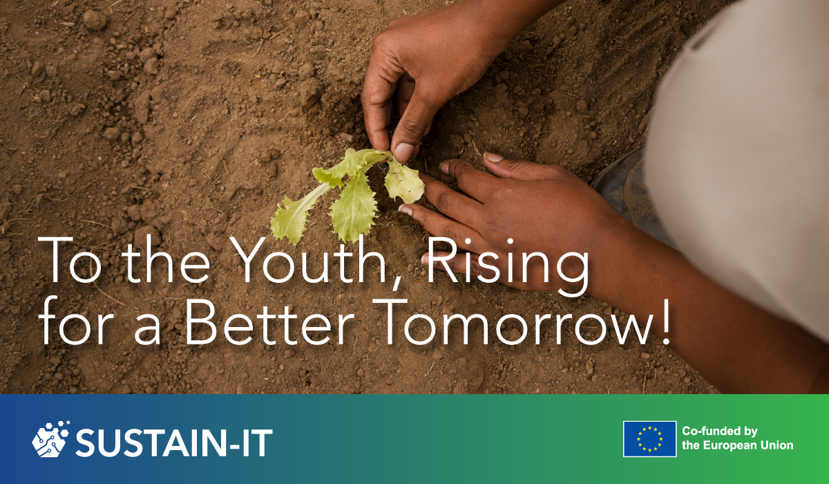 Happy International Youth Day 👫🎆 

On behalf of the SUSTAIN-IT team ♻️ , we celebrate youth worldwide—especially those from Namibia, Rwanda, and Zimbabwe. 

#InternationalYouthDay #TVET #upskill

<a href="/Apodissi_Intl/">Apodissi</a> <a href="/pitxorierri/">POLITEKNIKA TXORIERRI</a> <a href="/Apro_Formazione/">Apro</a> <a href="/AosProvince/">Salesians AOS Province</a> <a href="/hiphzim/">Harare Institute of Public Health</a> @wearemundus