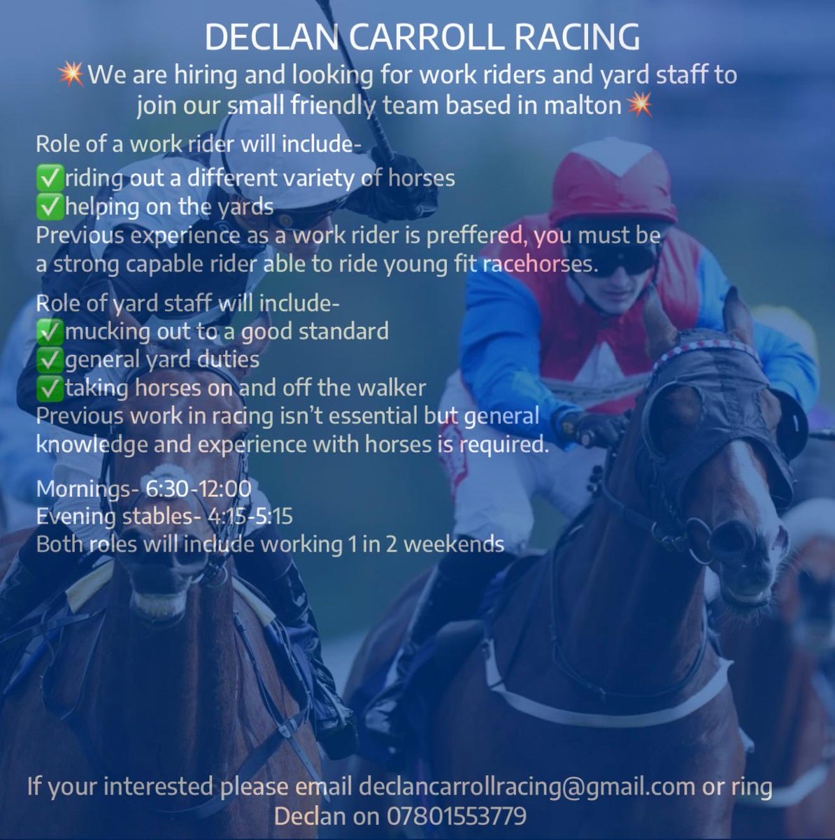 Declan Carroll tweet media
