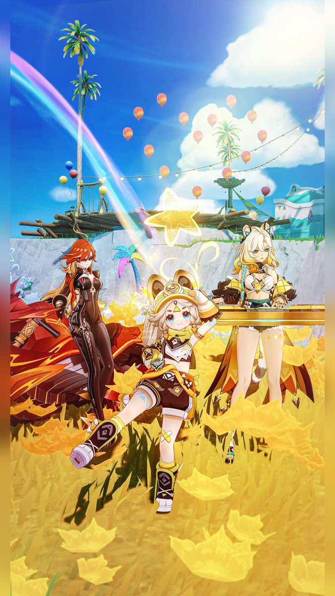 🧡Natlan yellow💛

(Please tap the screen(4K◎))
#原神 #GenshinImpact #原神写真部 
#Kachina #Mavuika #Xilonen #HoYocreators