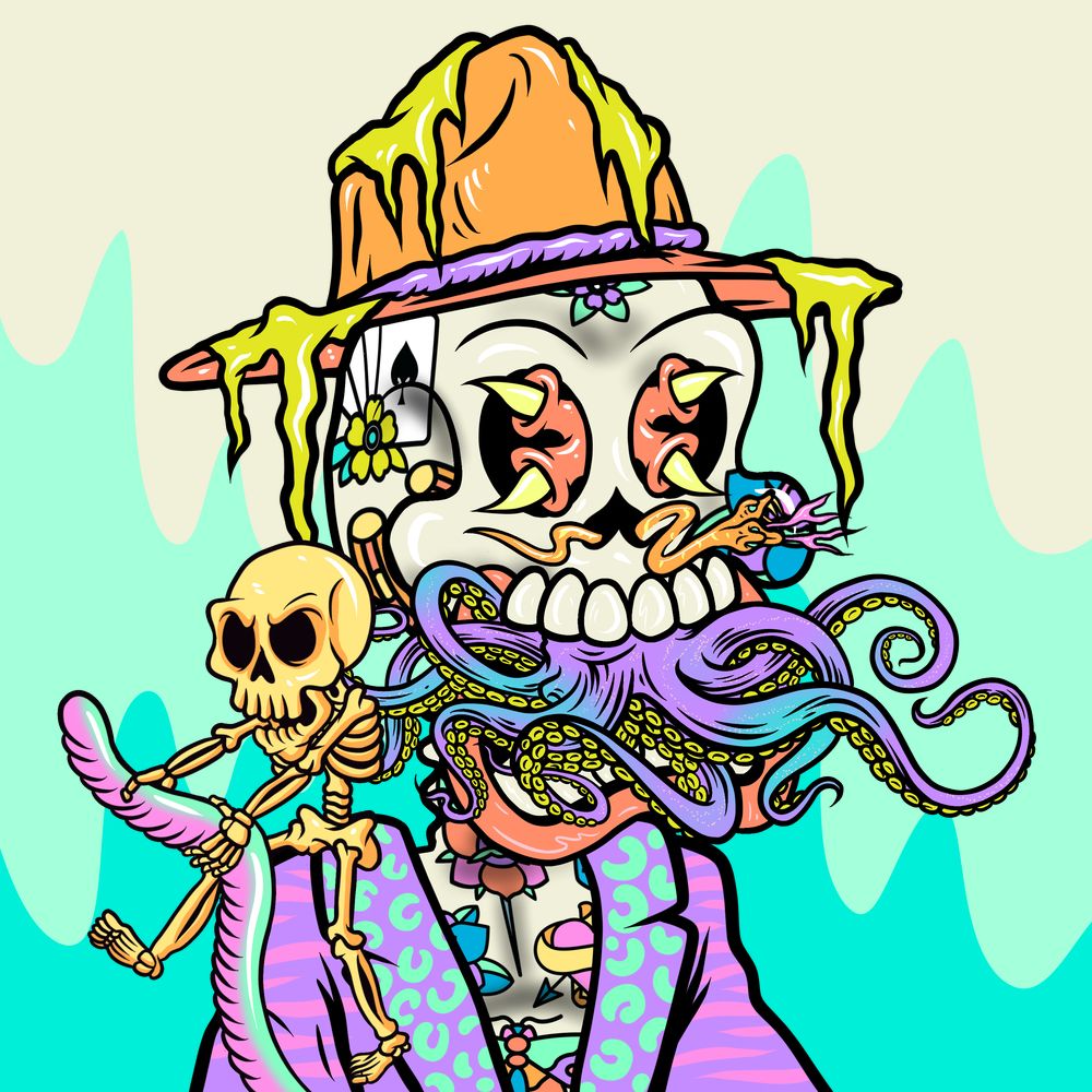 Happy Toxic Tuesday!!! 

STAY TOXIC!!!

#SkullsOnApe #ToxicSkullsClub <a href="/ApeChainHUB/">ApeChainHUB</a>