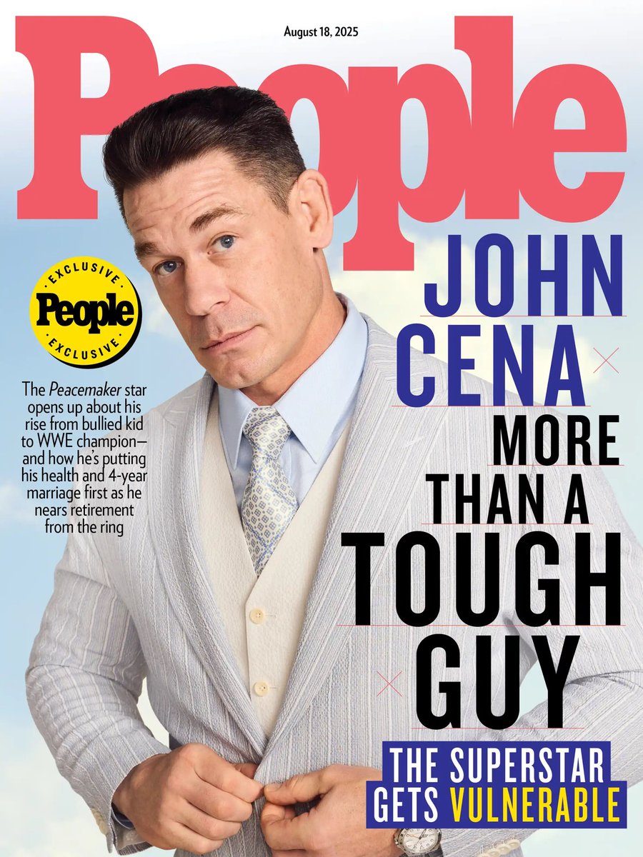 Wrestling legend and Hollywood star <a href="/JohnCena/">John Cena</a> discusses his hair transplant surgery in this new interview for <a href="/people/">People</a> ahead of his return as <a href="/DCpeacemaker/">Peacemaker on HBO Max</a> in the hit <a href="/HBO/">HBO</a> show people.com/john-cena-gets…

The <a href="/WWE/">WWE</a> star has become a proponent of making sure patients do their due