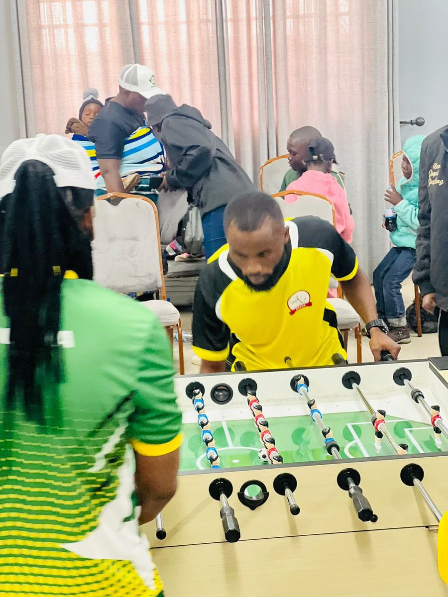TableSoccer_GH's tweet photo. It hasn’t gone Ghana’s way so far😫. Zimbabwe has shown their experience, dominating in all rounds.

But here’s the silver lining, our squad is young, hungry, and gaining priceless exposure on this stage. 

#GhanaTableSoccer 
#RoadToGreatness 
#BrightFuture https://t.co/9kZ2wWdOkD
