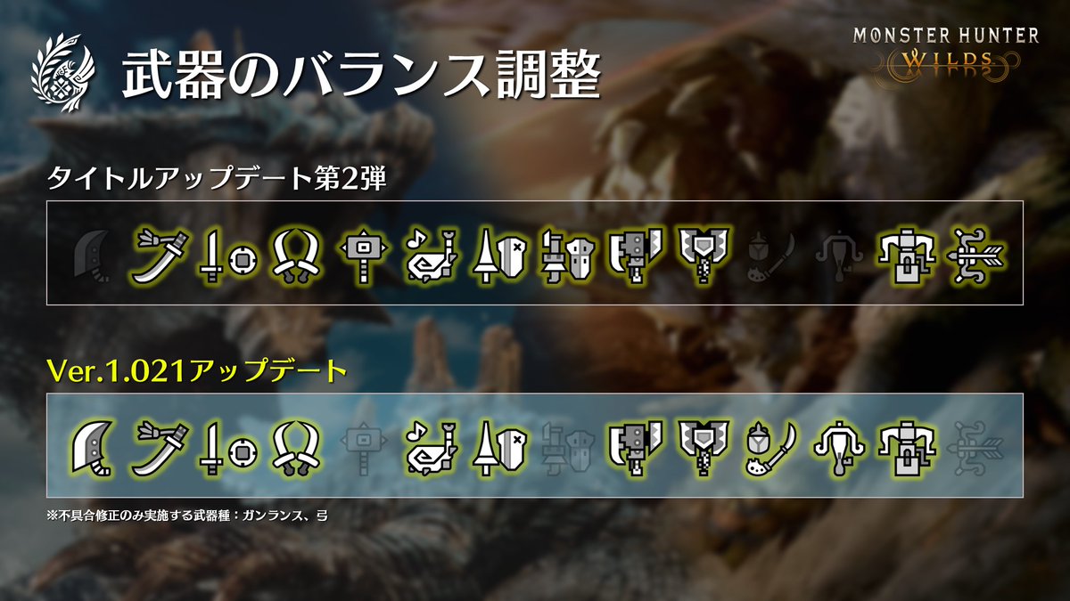 【公式】モンスターハンターワイルズ tweet media