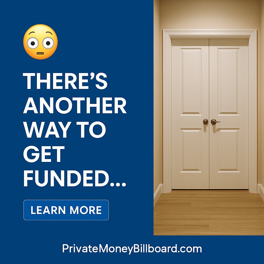 Pmb21964194's tweet image. Most people think you need a bank to get funding.

But there’s a faster way. One that skips the red tape, approvals, and stress.

See how it works here: PrivateMoneyBillboard.com

#fundinghelp #starttoday #businessgrowth