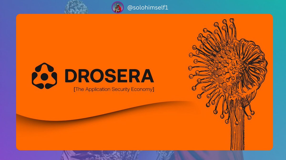 solohimself1's tweet photo. I have seen so many people praise droseras traps which is deserved 

But I have some questions about what drosera traps can and can’t do 

What are the limitations ?

Do the traps operate 24/7

Do traps have downtimes?

Are drosera traps 100% gauranteed to catch the hackers or has a probability rate or being successful?

I am asking this questions to understand @DroseraNetwork better thank you
  
@Bobafetador @Dar99551 @almondweb3