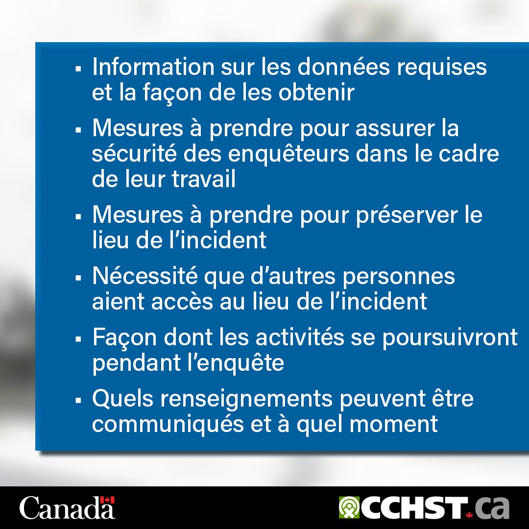 🔎 Enquête sur les incidents ➡️ Faut-il un plan? Qui enquêtera? Quelles sont les étapes? Que se passera-t-il ensuite?

Les réponses à ces questions et plus encore 👉 ow.ly/926s50WE8YQ