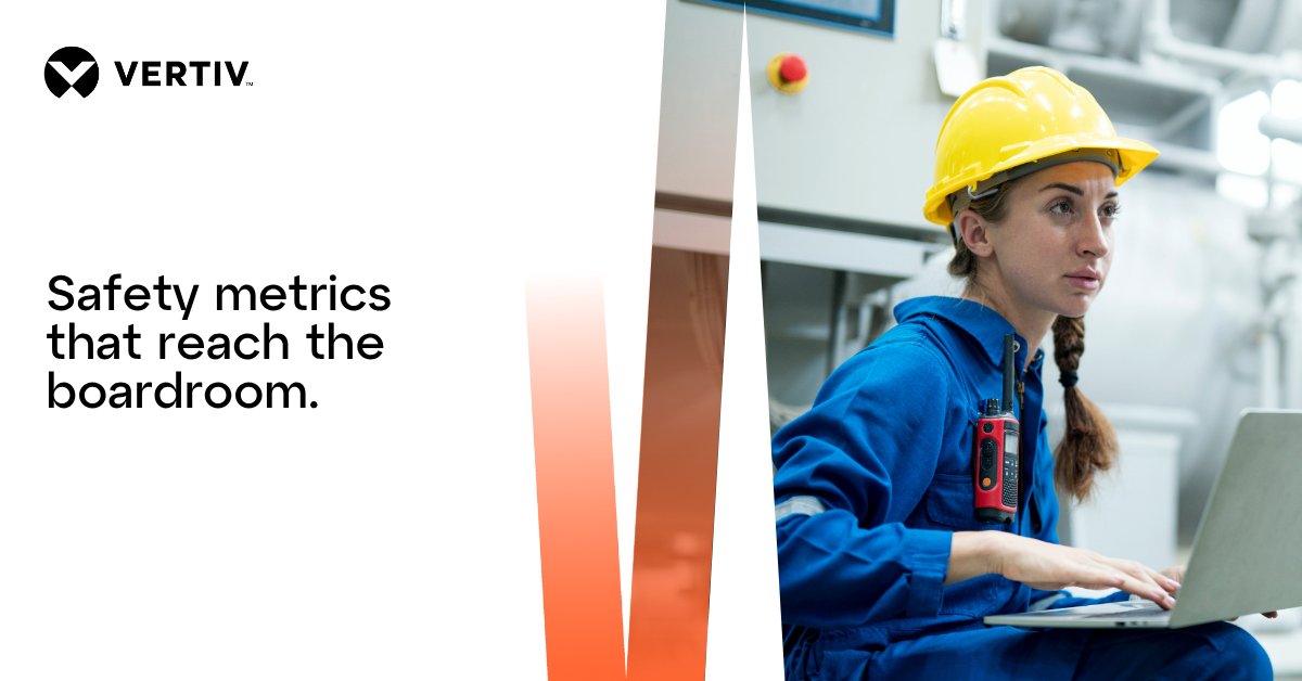 Vertiv's tweet image. The Vertiv Operating System makes safety a board-level priority with daily tier meetings and monthly CEO reviews. See how proactive safety drives AI infrastructure forward: ms.spr.ly/6011SFynZ

#RealTimeMonitoring #AdaptiveProtections #AI #DataCenterEfficiency