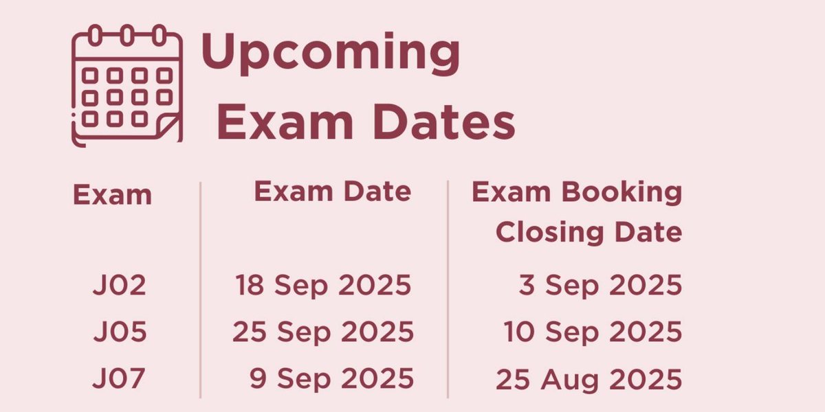 Have more time to plan, prepare, and sit your exam with confidence by booking your J02, J05, or J07 exam well in advance. 

Book now via your MyCII Dashboard: cii.co.uk/login