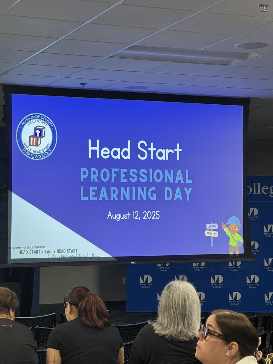LynnMaceyras's tweet photo. Excited to welcome back teachers today at our Head Start PD session at MDC West Campus! #wherelearningbegins #YourBestChoiceMDCPS @SuptDotres @AcademicsMDCPS https://t.co/jDXCP5mu0X