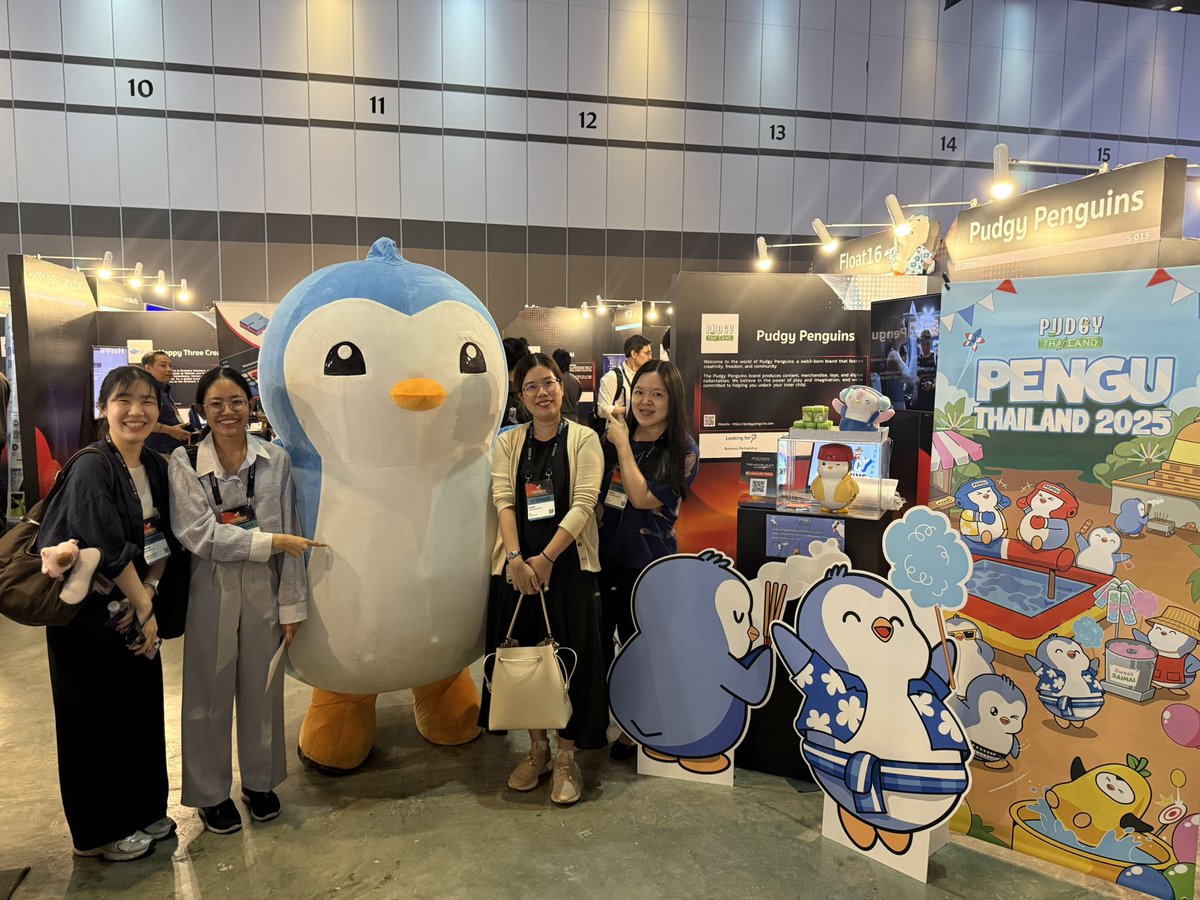 태국 Techsauce Global Summit에서의 Pudgy Penguins 이벤트 하이라이트