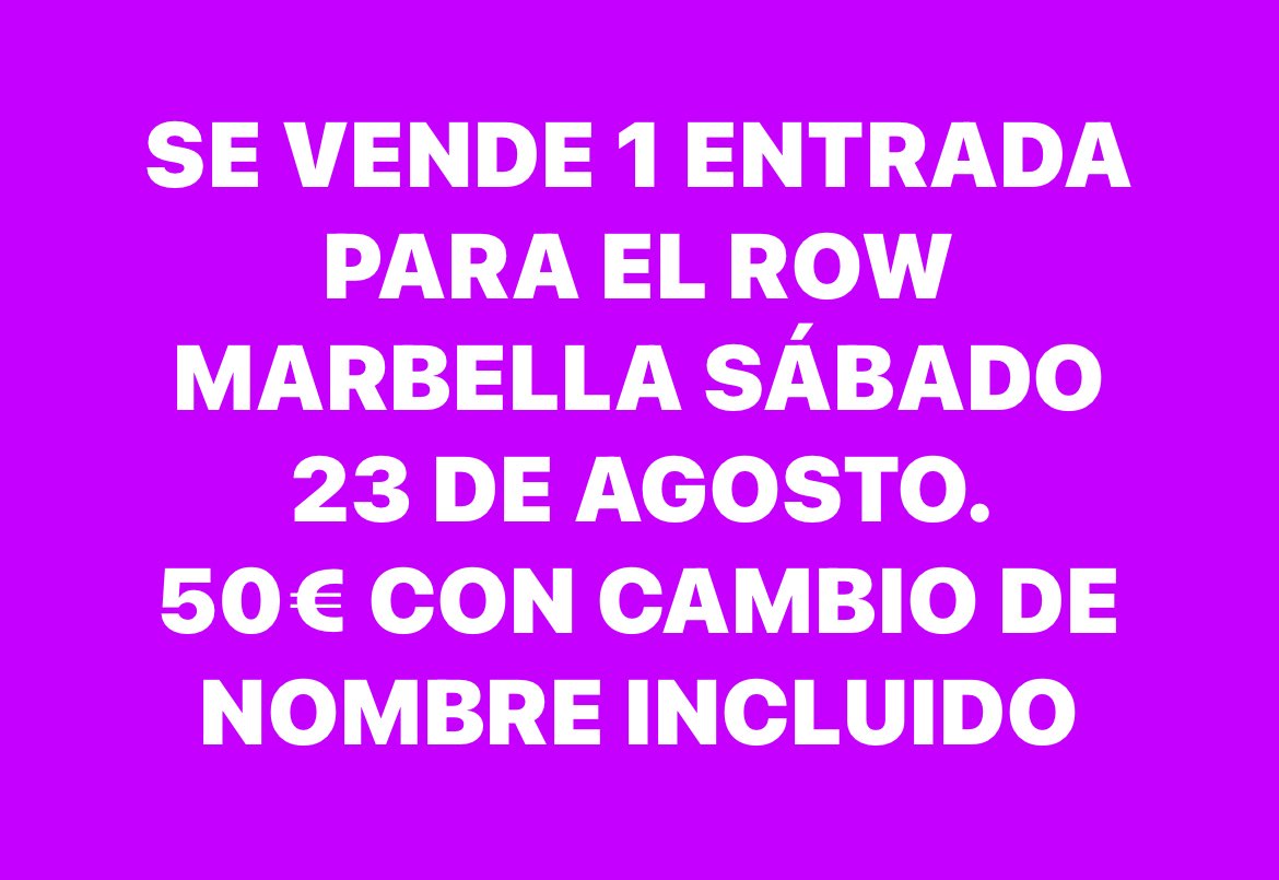 #row #rowmarbella