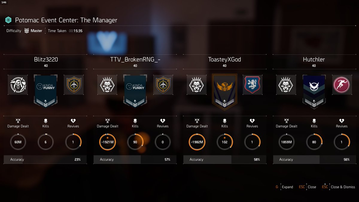 GG´s on the New Master Mission with <a href="/hutchler/">Hutchler</a> 
Speedruns soon!

#TheDivision2
<a href="/TheDivisionGame/">Tom Clancy's The Division</a>