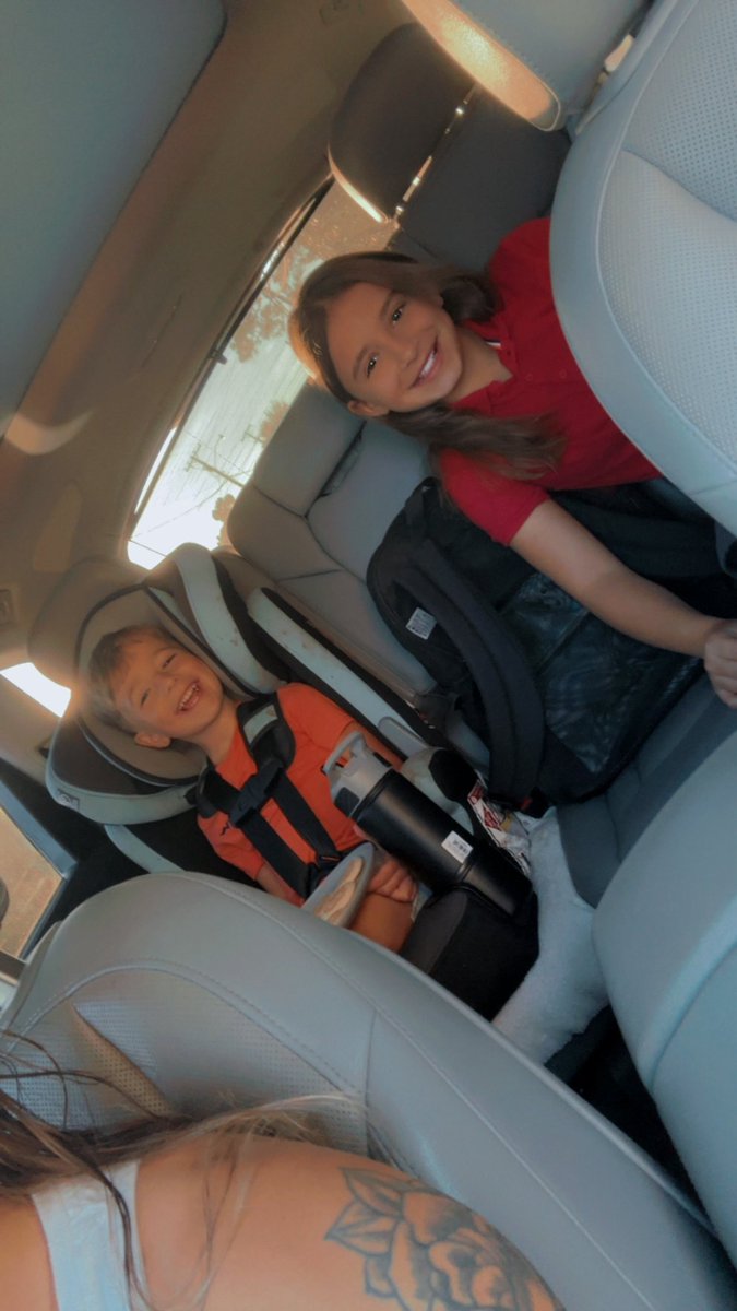 Prek orientation for him and first day of 5th grade for her🥰