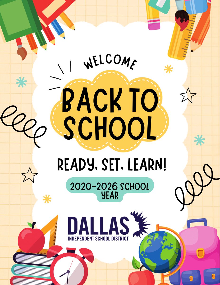 Tiffany Huitt (@thuittdisd) on Twitter photo Welcome back, Dallas ISD! 🎒🍎 Principals & staff—your leadership, heart, and dedication shape the future. In the 25-26 school year, we’ll build a legacy together for every student. Let’s make this a year to remember! #WeAreDallasISD #BackToSchool #WeBuildLegacy Welcome back, Dallas ISD! 🎒🍎 Principals & staff—your leadership, heart, and dedication shape the future. In the 25-26 school year, we’ll build a legacy together for every student. Let’s make this a year to remember! #WeAreDallasISD #BackToSchool #WeBuildLegacy