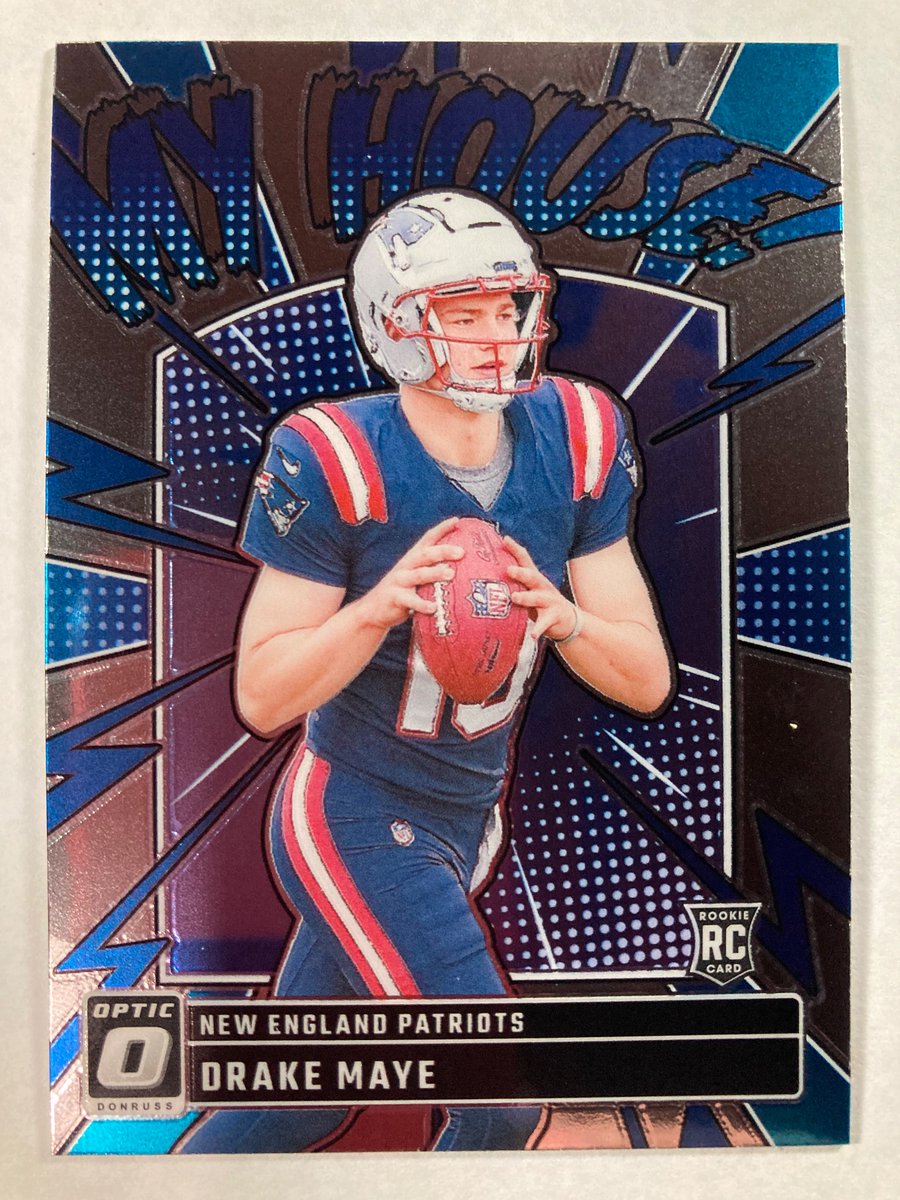 🎁Appreciation Day Giveaway🎁

Winner Announced Saturday

🔥Drake Maye Donruss Optic My House Rookie Card

To enter
1. Follow
2. Retweet
3. Like