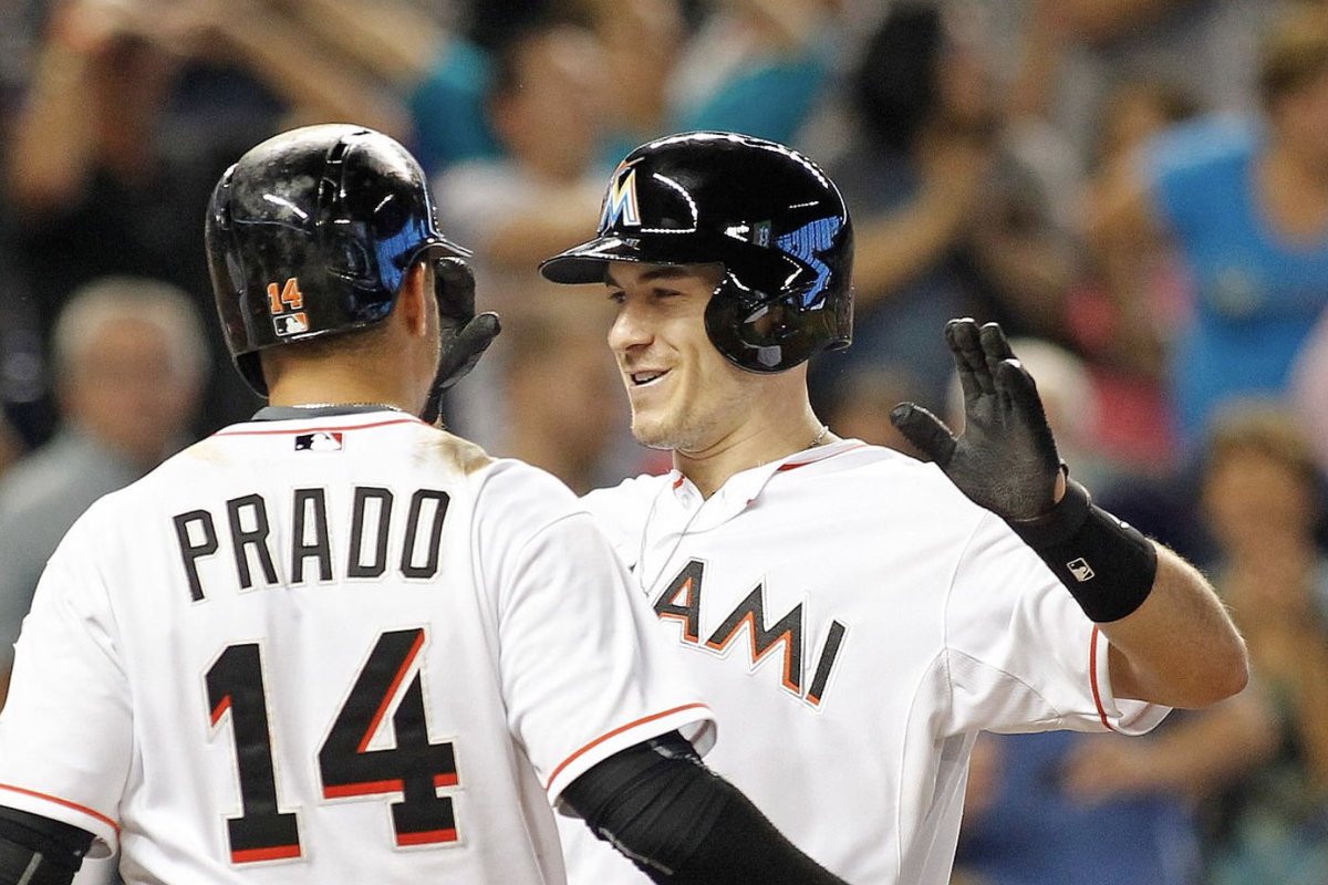 On this day 10 years ago, J.T. Realmuto's grand slam highlighted a 10-run sixth inning as the Miami Marlins turned a tie game into a rout in a 14-6 victory over the Boston Red Sox: tinyurl.com/3k62y3tb #MarlinsBeisbol