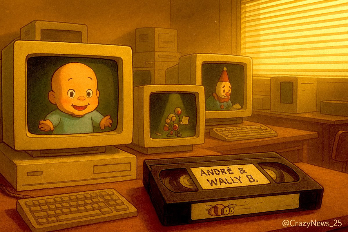 CrazyNews_25's tweet image. When CGI Was Accidentally Horror

Early CGI was a fever dream.
 Babies that looked like cryptids.
 Clowns that felt like they knew your address.
 And yet… we couldn’t look away."

#90sKids #VintageCGI #AnimationHistory