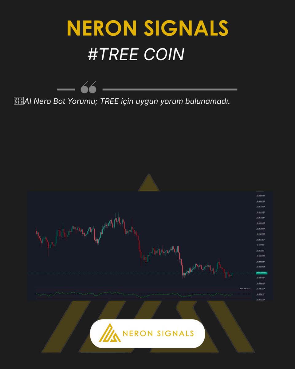 NeronSignals's tweet image. #TREE Grafigi ve AI Nero Bot yorumu.

Tum hizmetlerimiz: neronsignals.com

#TREE #TREECHART #CHART #NeronSignals #crypto #Binance #AICrypto #kripto #analiz