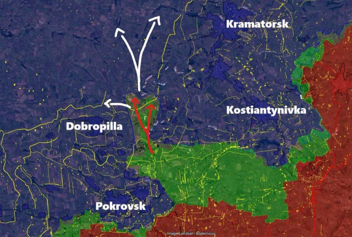 christian_fsi's tweet image. 🚨‼️ Mentre l’Ue e #Zelensky frignano col moccio al naso per non essere stati invitati alla festa dei grandi, la resistenza russa del Presidente Vladimir #Putin sfonda l’ultima linea di difesa a #Pokrovsk.
La Russia ha vinto.
Accettatelo.
#GraziePresidentePutin 🇷🇺