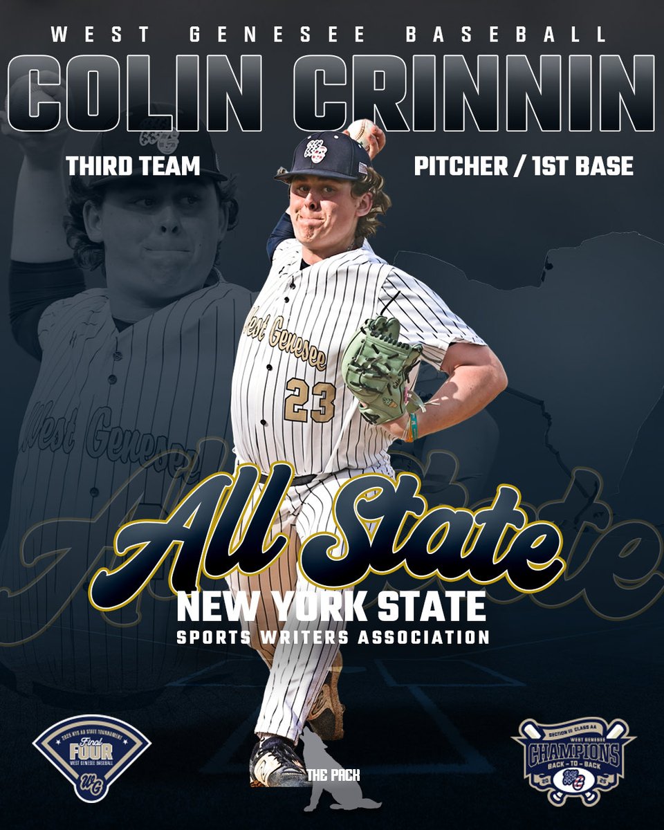Congratulations Colin Crinnin on being named Third Team All State!! 🤘⚾️ThePACK⚾️🤘⁦<a href="/Colin_Crinnin/">Colin Crinnin</a>⁩