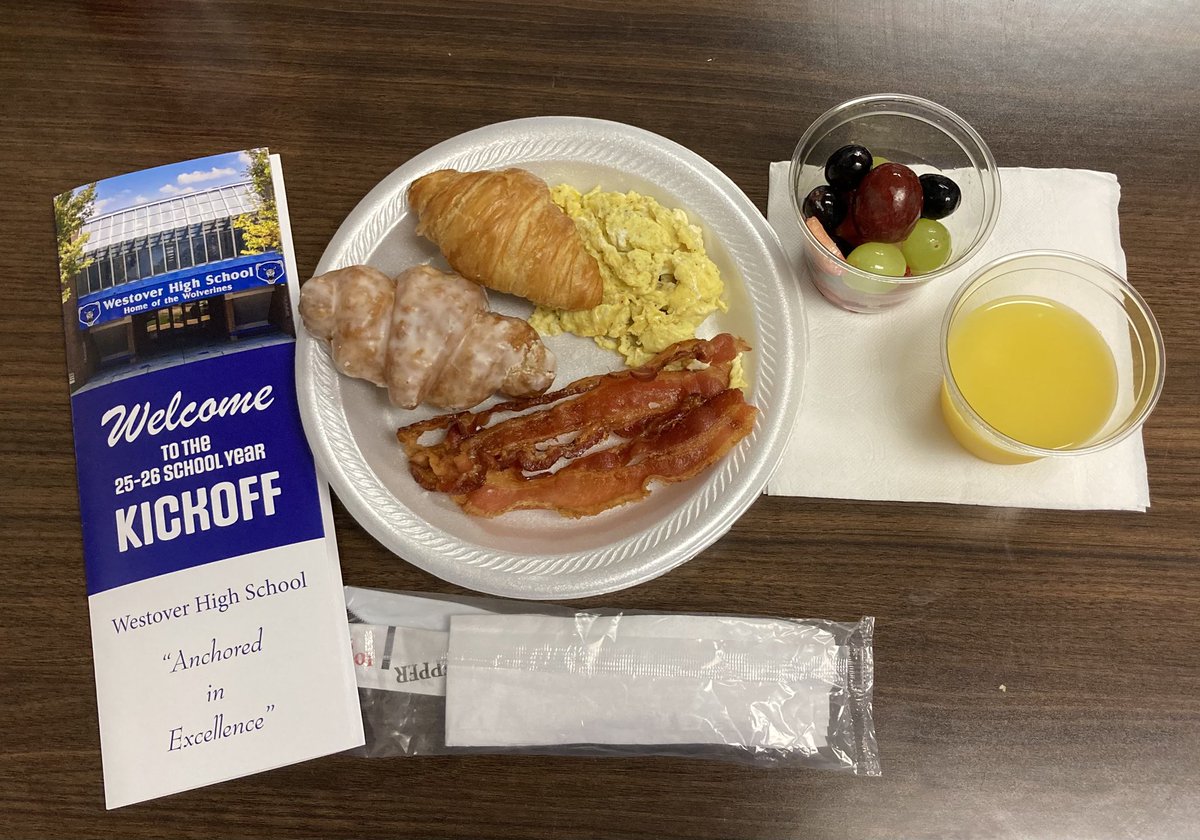 Anabel Ramirez (@pora43) on Twitter photo ☕️The continental breakfast was a fantastic way to reconnect and build a positive foundation for what's sure to be a successful year. Thank you <a href="/DrVernonLowery/">DrVernonLowery</a> and the Admin of <a href="/WestoverHS/">Westoverhigh</a> for the wonderful start to the school year 💙 ☕️The continental breakfast was a fantastic way to reconnect and build a positive foundation for what's sure to be a successful year. Thank you <a href="/DrVernonLowery/">DrVernonLowery</a> and the Admin of <a href="/WestoverHS/">Westoverhigh</a> for the wonderful start to the school year 💙
