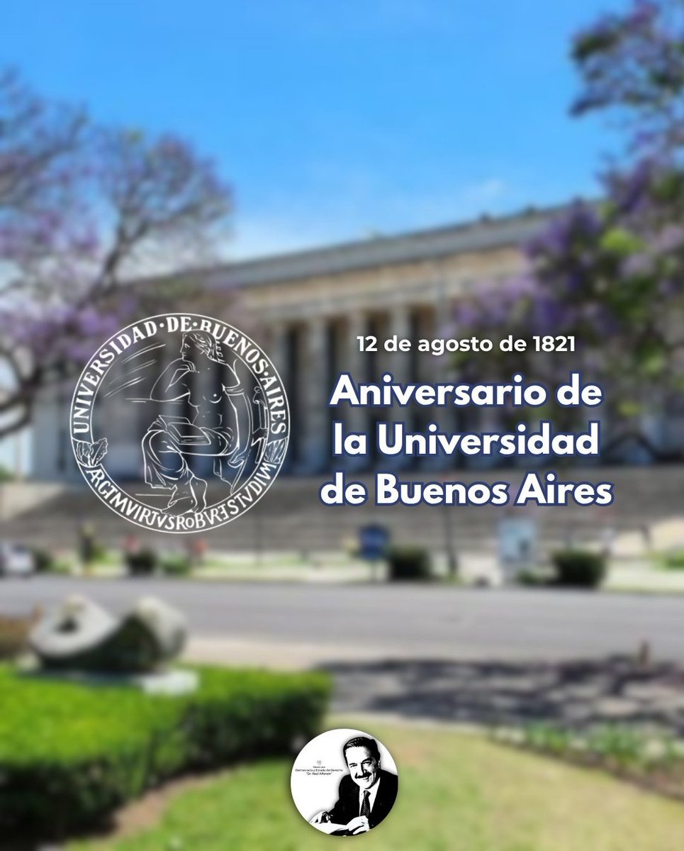 🎓 204 años formando generaciones comprometidas con el país.

La <a href="/UBAonline/">UBAonline</a> no es solo una casa de estudios: es un espacio de lucha, de libertad, de pensamiento crítico que ha sido testigo —y protagonista— de los grandes debates de la historia argentina.

¡Feliz cumpleaños, UBA!