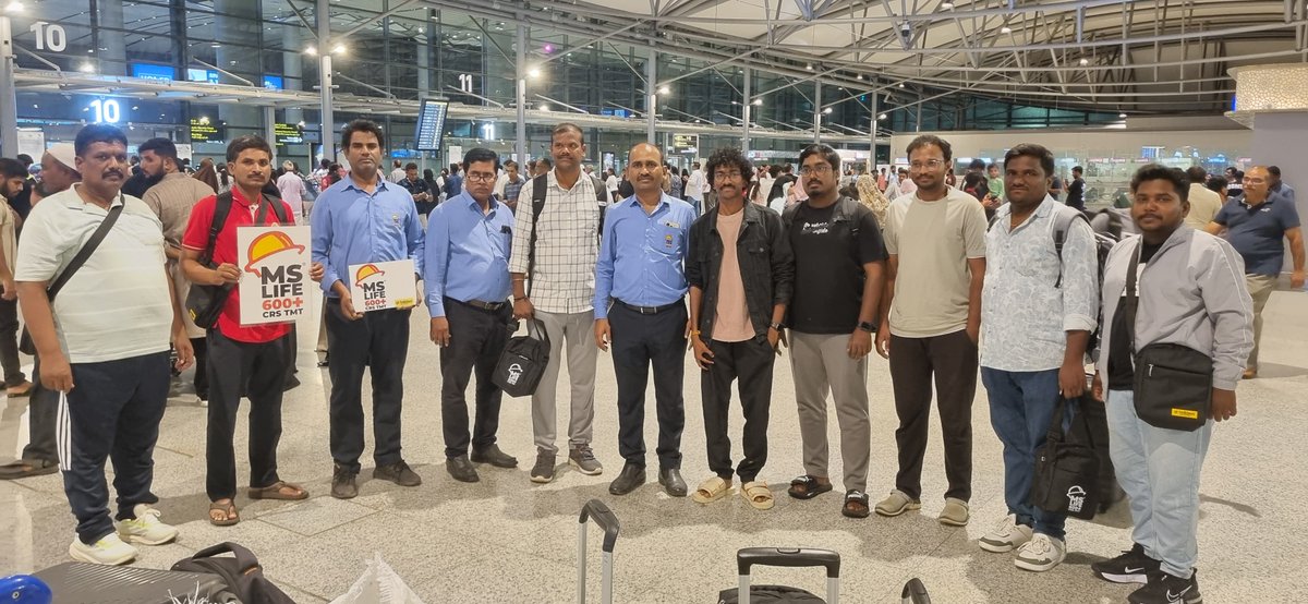 MSLife7's tweet photo. Some journeys start with a target, and end with a passport stamp.
Our top dealers and engineers turned goals into getaways with an unforgettable Dubai experience.
Here’s to performance that travels far.
#MSLifeSteel #DealerSuccess #dubaitrip #performancerewards #ProudPartnerss https://t.co/Vv18eQ3JVF