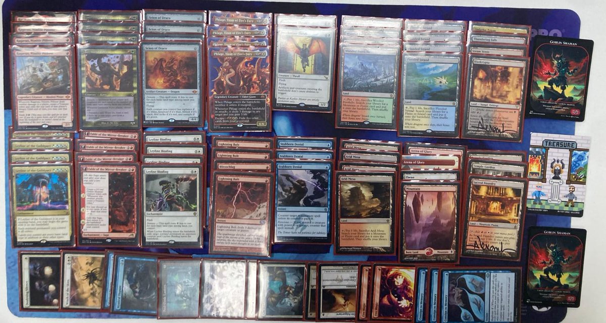 This sunday, I WON the Modern Main Event <a href="/EternalManiaBE/">Eternal Mania</a>  in Hasselt with my take on Domain Zoo! 
Had a great time traveling and testing with <a href="/CarlMeinung/">Carl Meinung</a> , <a href="/AlexMaier_Mtg/">Alexander Maier 🔜4 Seasons Summer</a> and Simon + cheering for Alex in the <a href="/EULegacyMasters/">European Legacy Masters</a>  (he got 10th!)
Follow <a href="/MTGTeamPeace/">Team ✌️</a>  for more content