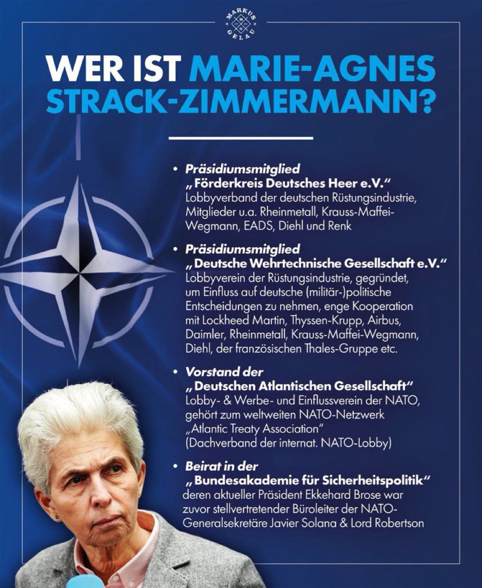 <a href="/welt/">WELT</a> Ah, #FlakZimmermann will also keine Ruhe, sondern weiter Krieg. Wie überraschend.