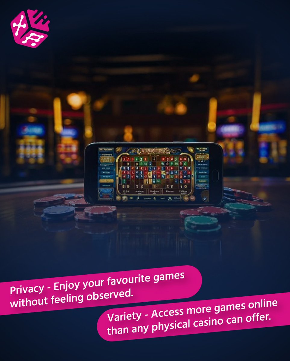 jackpotsxp's tweet photo. 🎰 Flexibility, low costs, privacy &amp; endless games — online gambling has it all! 💻🔥 #OnlineGambling #PlayAnywhere https://t.co/I1xlLir9Pf